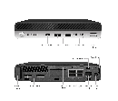 HP EliteDesk 800 G3 Mini, Intel® Core™ i5-6500T, 8Gb, SSD 256Gb NvME
