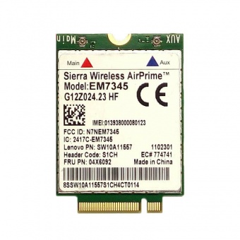 Sierra Wireless AirPrime EM7345 4G/LTE